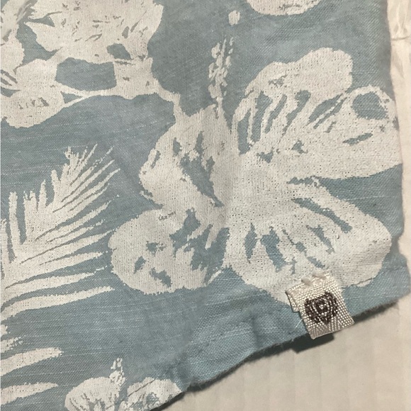 Chaps coastland wash Chambray men’s button down 2XB Shirt 100% Cotton - Picture 6 of 8